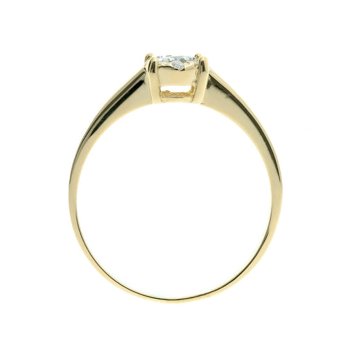 Inel Aur 8K Floare cu Zirconii - Eleganță Florală