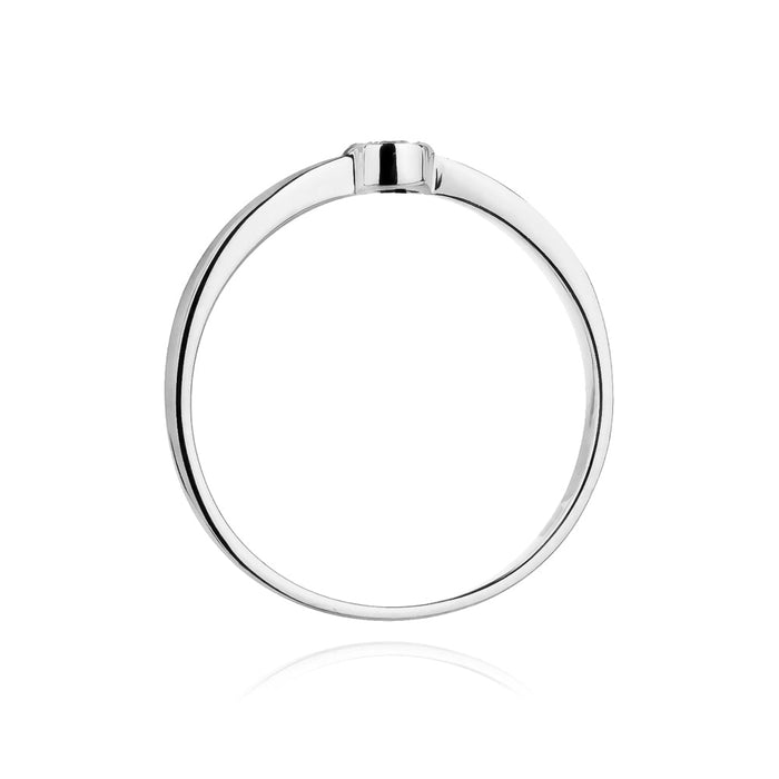 Inel Aur 14K cu Diamant Natural 0.04 ct