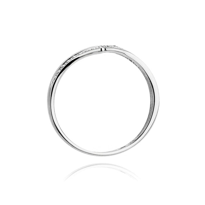 Inel Aur 14K cu Diamant Natural 0.03 ct