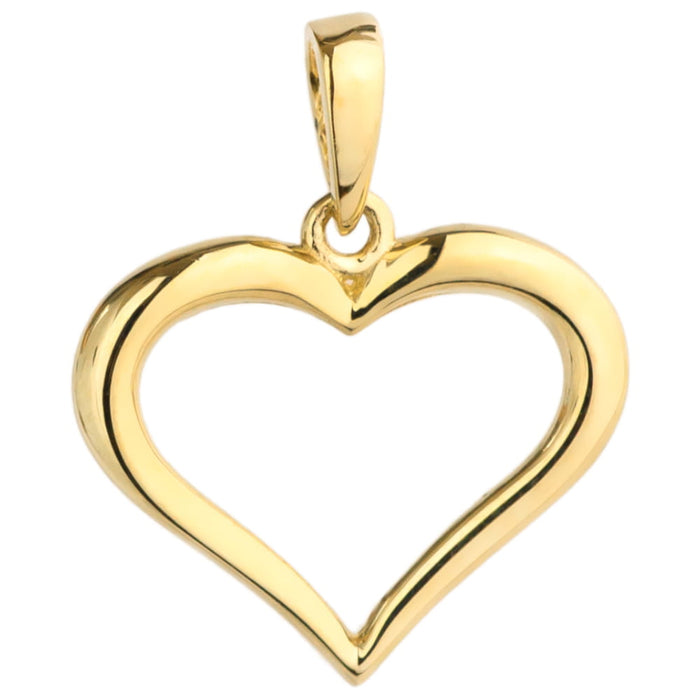 Pandantiv Inimă de Aur 14k