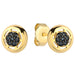 Cercei Aur 14k cu Banuti si Zirconii Negre