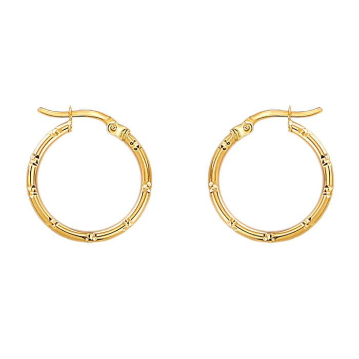 Cercei Creole Aur 14k cu Model