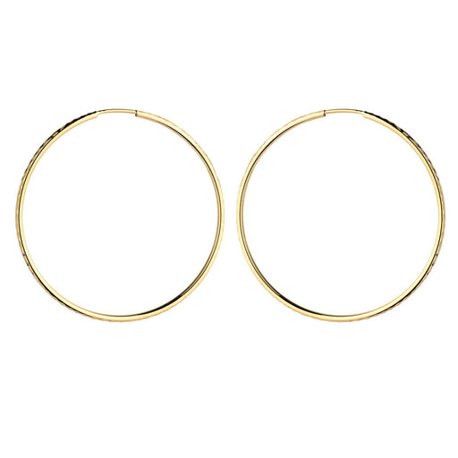 Cercei Rotunzi Aur 14K 3.3 cm - Eleganță Atemporală