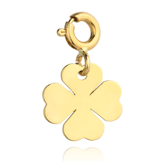 Pandantiv cu Trifoi din Aur 14k