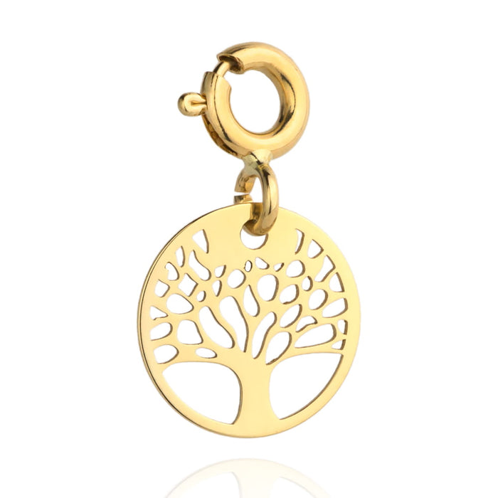 Pandantiv Charm Aur 14K Copacul Vieții