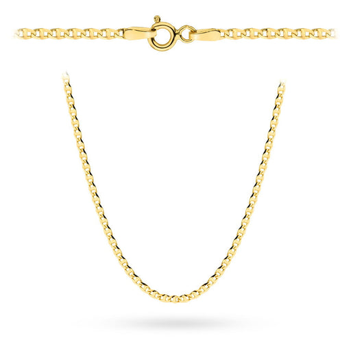 Lant Aur 14k, 45 cm