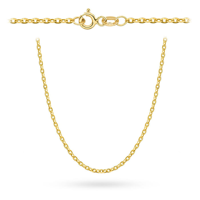 Lant Rolo Aur 14k, 50 cm