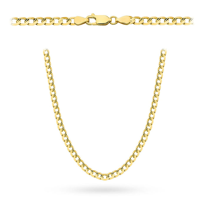 Lant din Aur 14k cu Impletitura - 55cm