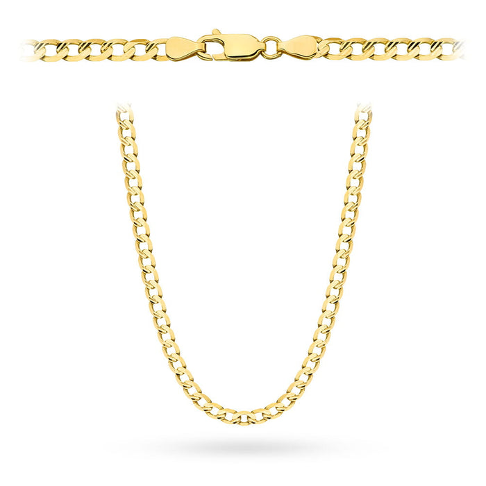 Lant din Aur 14k cu Impletitura - 55cm