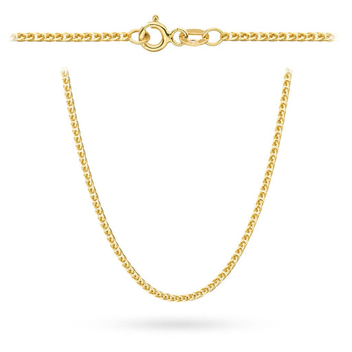 Lanț din Aur 14K, Model Coadă de Vulpe, 60 cm