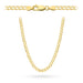 Lant Aur 14k cu Zale Impletite, 60 cm