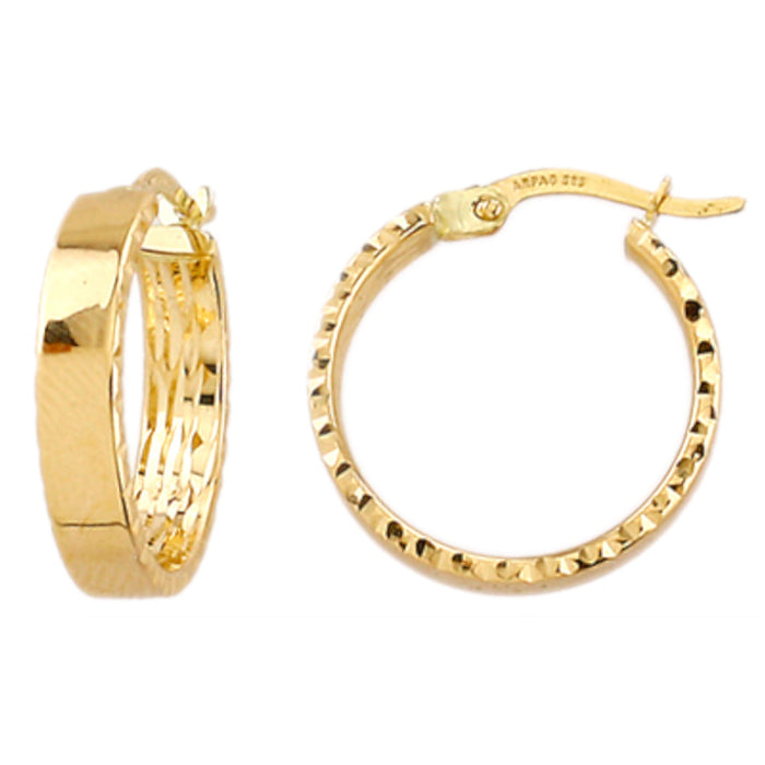 Cercei Aur 14k, 1.8 cm