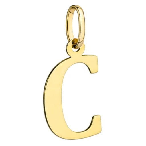 Pandantiv Aur Literă C Mare