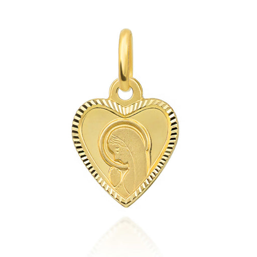 Medalion Aur 14k cu Maica Sfanta