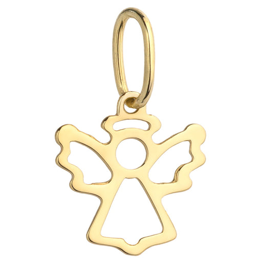 Pandantiv înger de aur cu aureolă