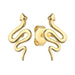 Cercei din aur cu șarpe
