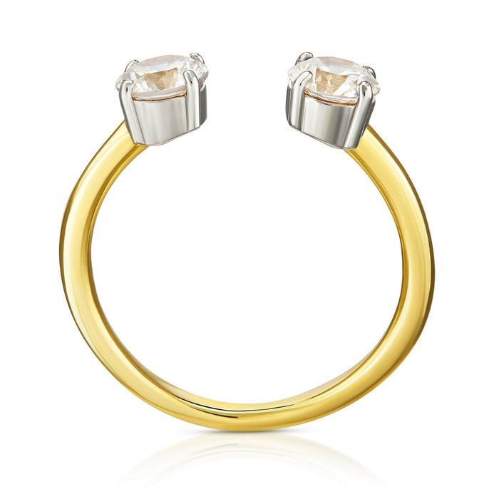 Inel Galaxy din Aur 8K cu Zirconiu