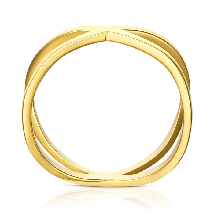 Inel Aur 8K Coșuleț Elegant - Bijuterie Rafinată