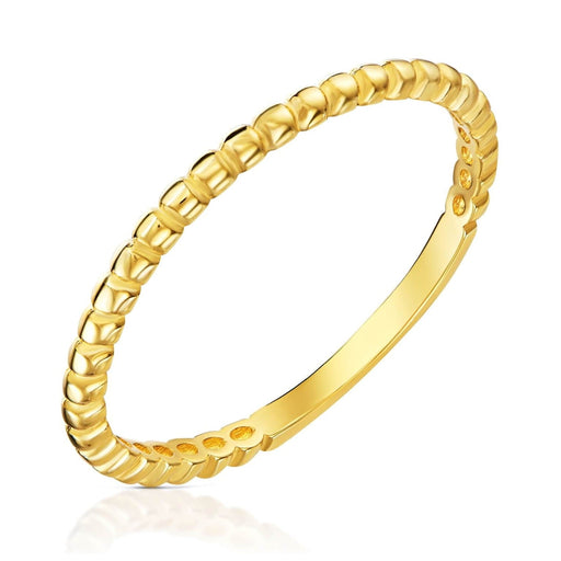 Inel Aur 8K Trójnik - Eleganță Subtilă