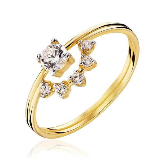 Inel Talisman Aur 8K – Eleganță și Farmec