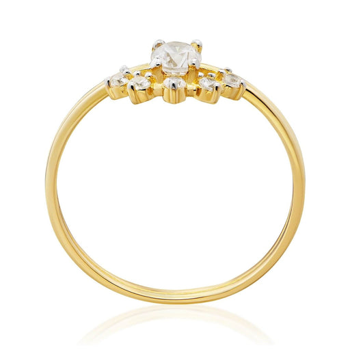 Inel Talisman Aur 8K – Eleganță și Farmec