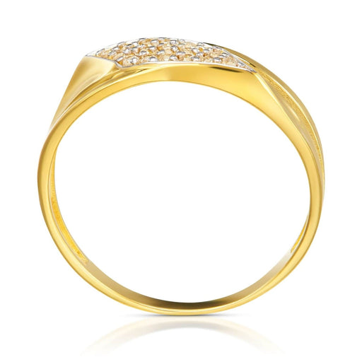 Inel Aur Finezja Aur 8K Cu Zirconiu - Eleganță Subtilă