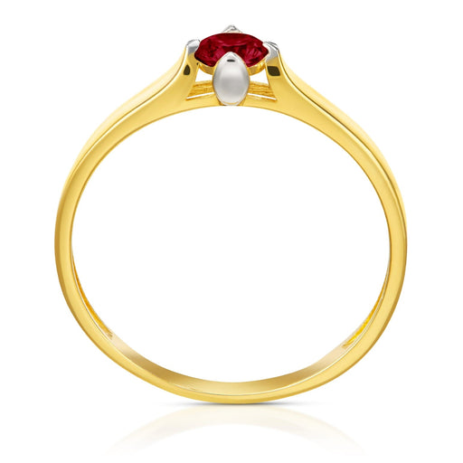 Inel Aur 8K 'Pentru Totdeauna' cu Zirconiu - Eleganță Atemporală