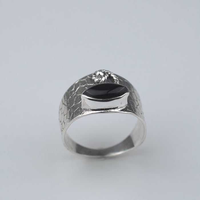 Inel Argint 925 cu Onix Negru