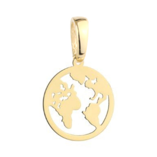 Pandantiv Aur 14k cu Globul Pamantesc