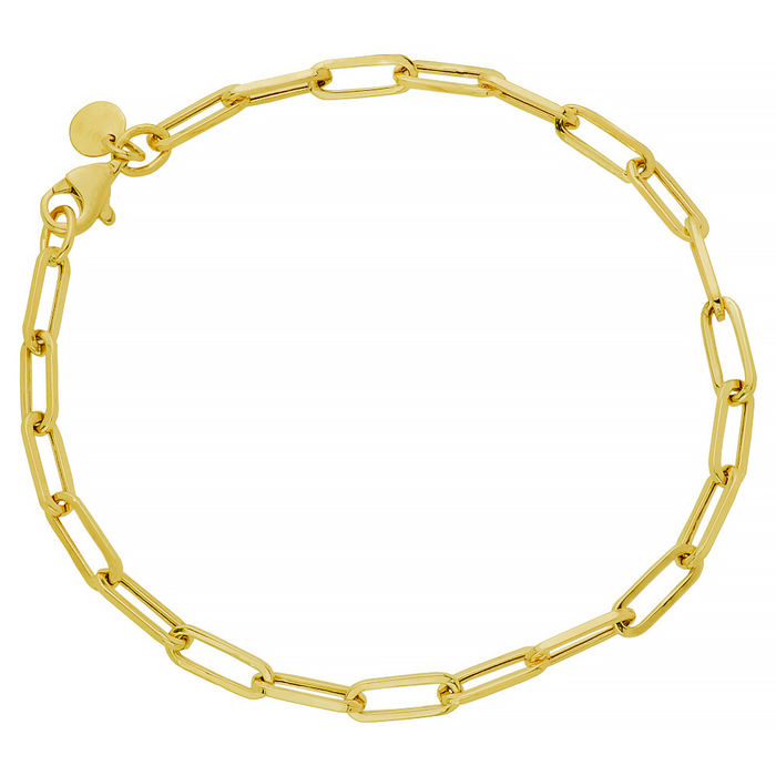 Bratara din aur cu linkuri