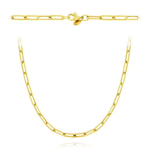 Colier din Aur 14k cu Zale Alungite - 42 cm