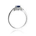 Inel Aur 14k cu Safir 0.70 ct