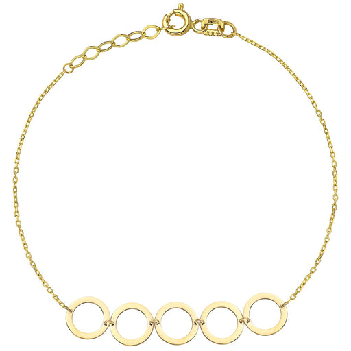 Bratara Lant cu Cerculete- Aur 14k