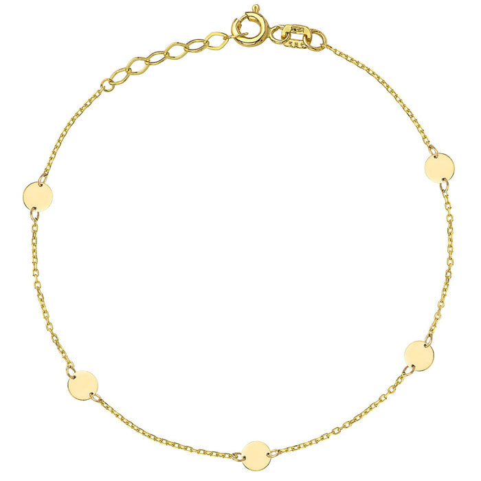 Bratara Aur 14k cu Banuti