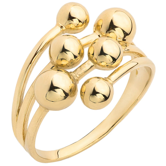 Inel din Aur 14k cu Bilute