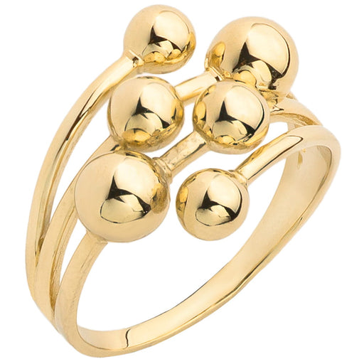 Inel din Aur 14k cu Bilute