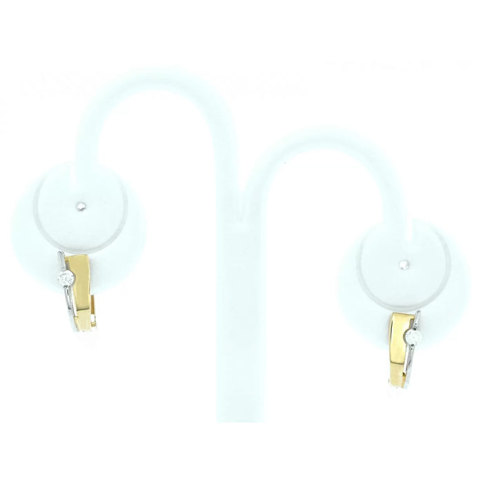 Cercei Aur 8K cu Zirconiu - Design Modern și Elegant