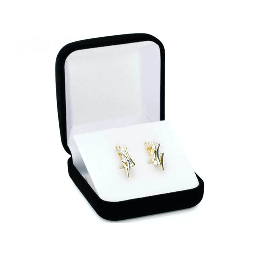 Cercei Eleganți din Aur 8K cu Zirconiu