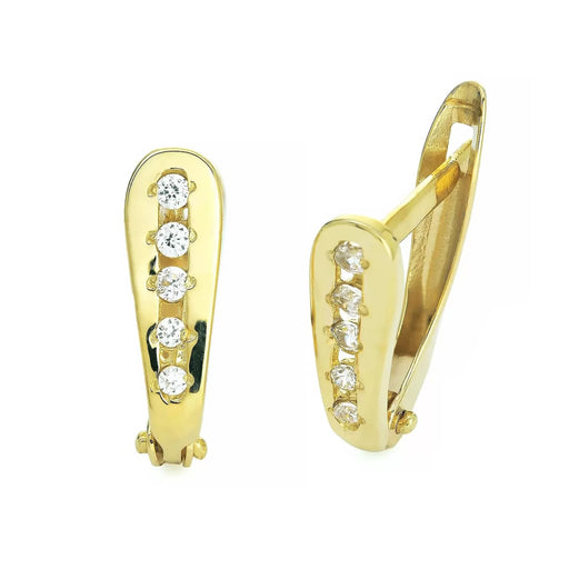 Cercei Aur 8K Delicati cu Zirconiu 3.2304