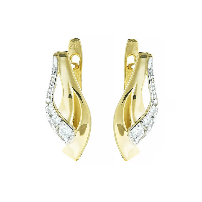 Cercei Aur 8K cu Zirconii