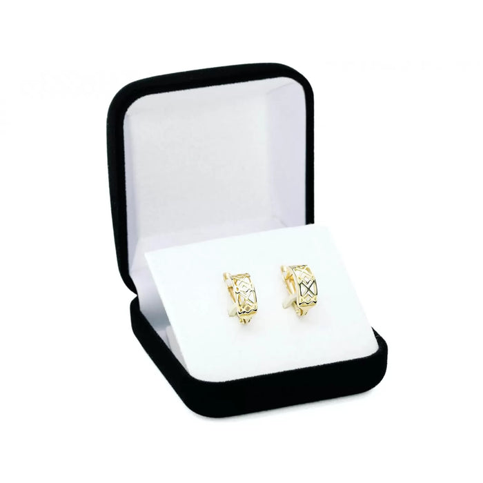 Cercei Aur 8K Model Ajurat Elegant