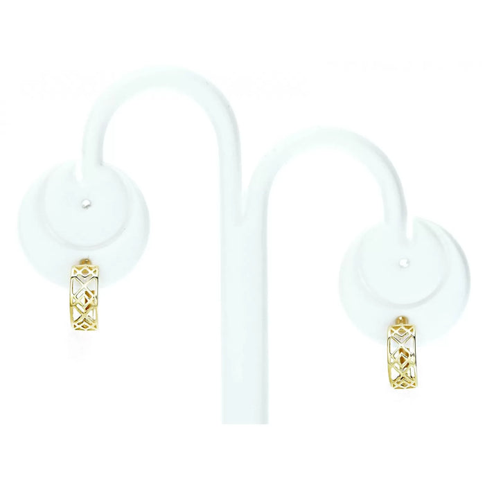 Cercei Aur 8K Model Ajurat Elegant