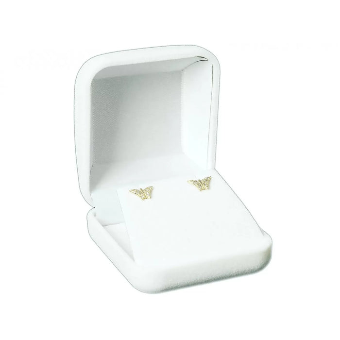 Cercei Aur 8K Fluturi Cadou cu Știft