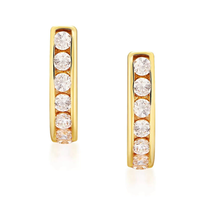 Cercei Aur 8K Dróżki Sparkle 1.141