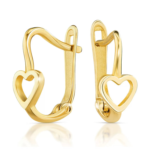 Cercei Aur 8K Inimioare Micuțe 3.2371