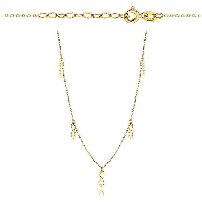 Colier cu Infinit- Aur 14k