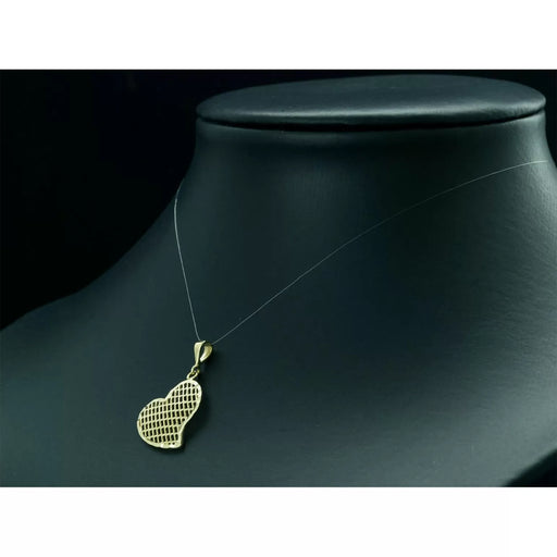 Pandantiv Inimă Aur 8K Ajurată