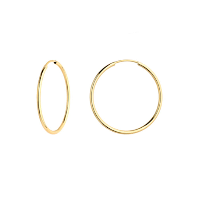 Cercei Creole Aur 14k, 3 cm