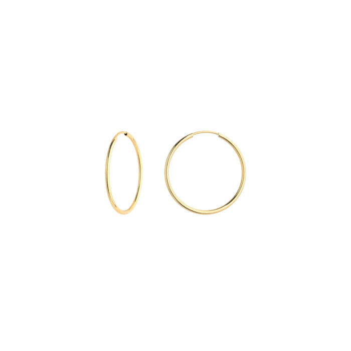 Cercei Creole Aur 14k, 1.8cm