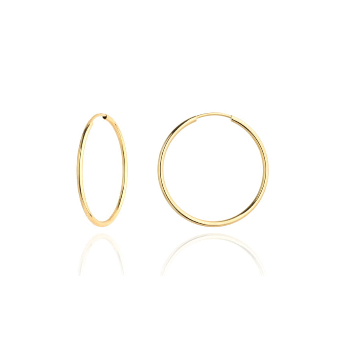 Cercei Creole Aur 14k, 1.8cm